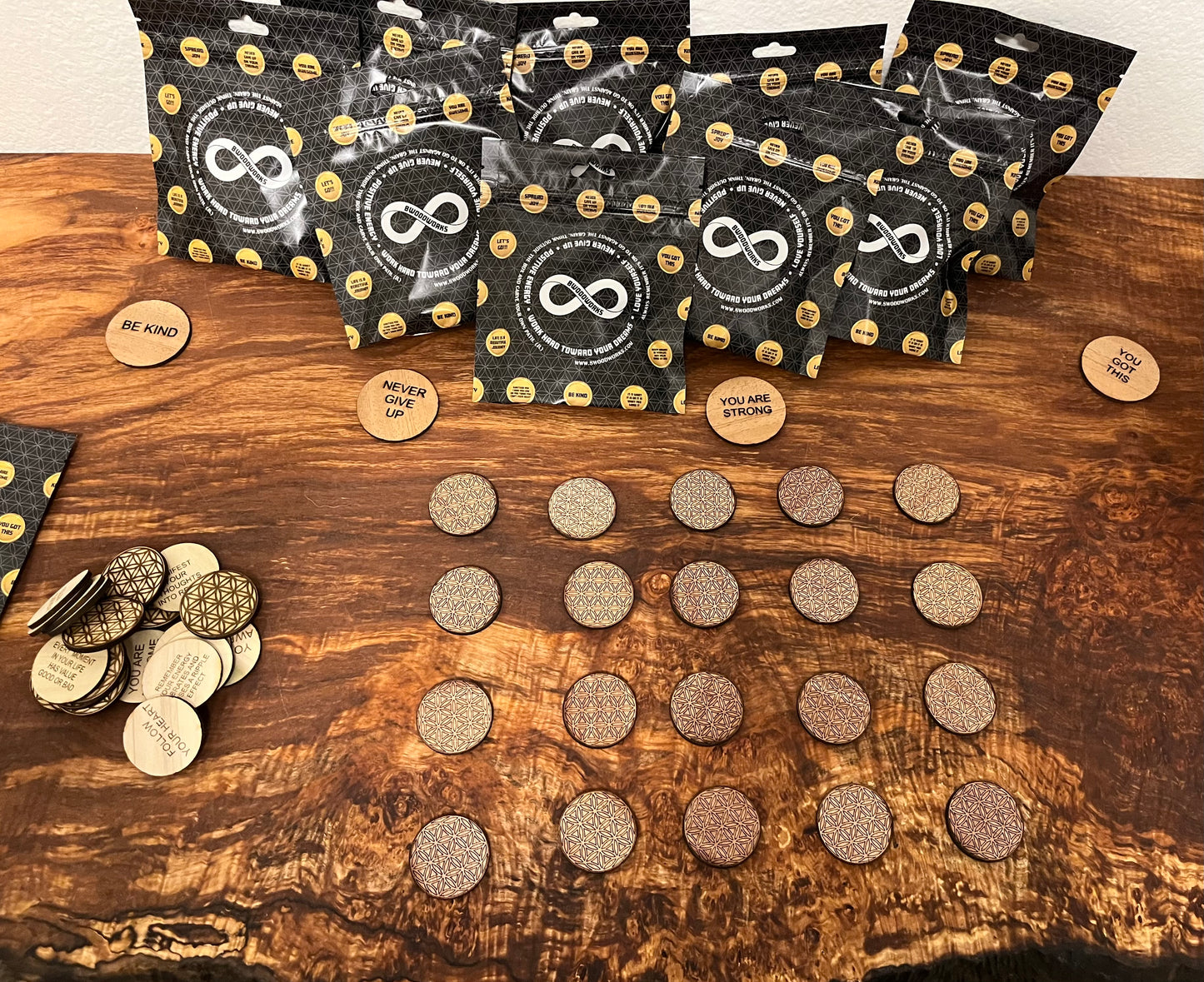 “Bag O Coins Memory Game” a fun way to inspire and learn with your friends and family.