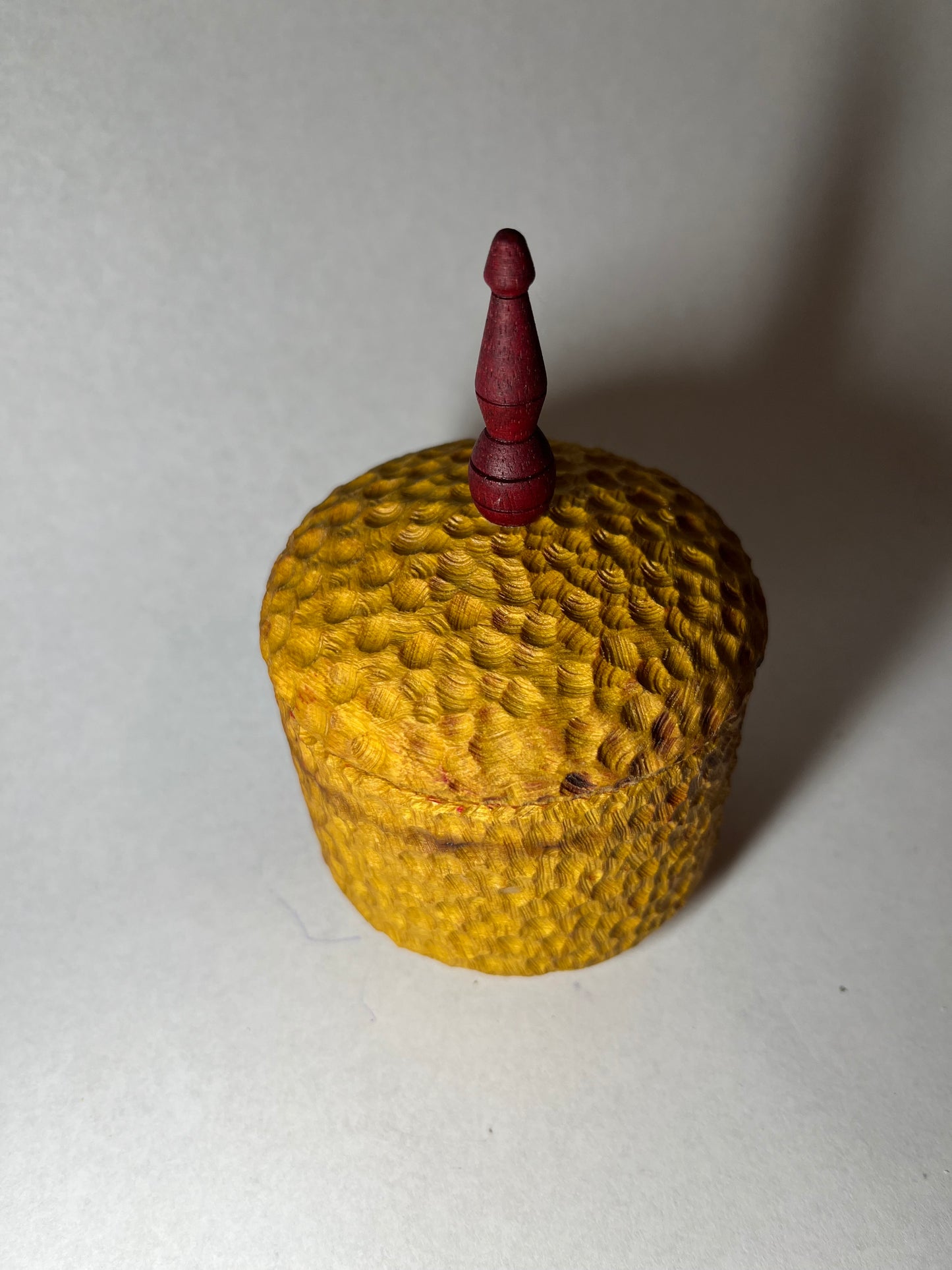 Osage orange hand turned box