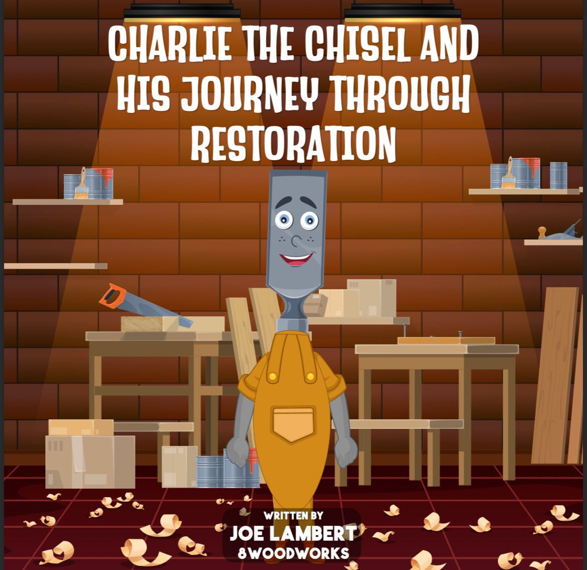 Charlie The Chisel And His Journey Through Restoration. (PRE-ORDER will ship out end of September 2025) free shipping on all book orders.